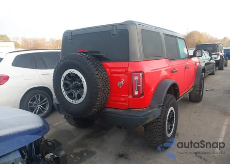 2023 Ford Bronco Badlands z USA, uszkodzony, nr VIN 1FMEE5DP7PLB67486